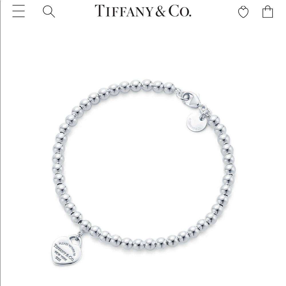 Tiffany heart tag bracelet - Picture 4 of 5